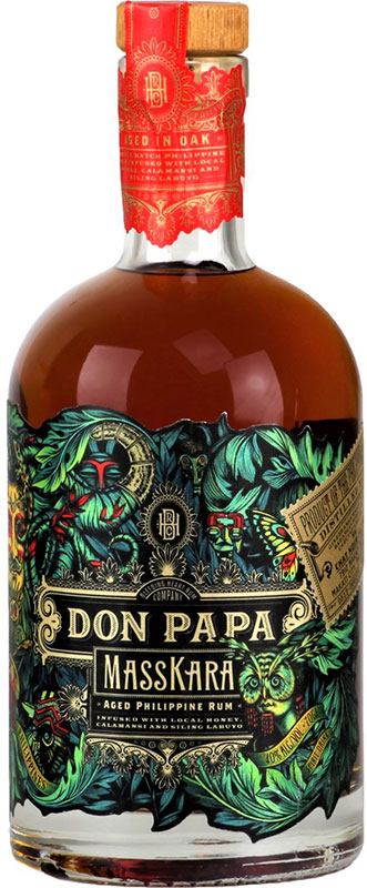 Don Papa MassKara Rum 40% vol. Alc. 0,7l