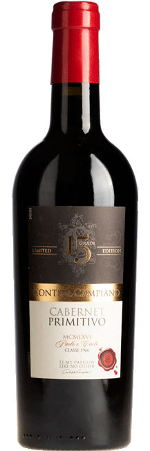 Cabernet Primitivo 15 Gradi Conte di Campiano Puglia IGT