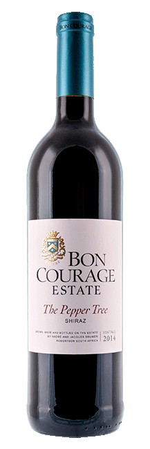 BonCourage_Shiraz_ThePepperTree Shiraz The Pepper Tree Robertson Südafrika Bon Courage