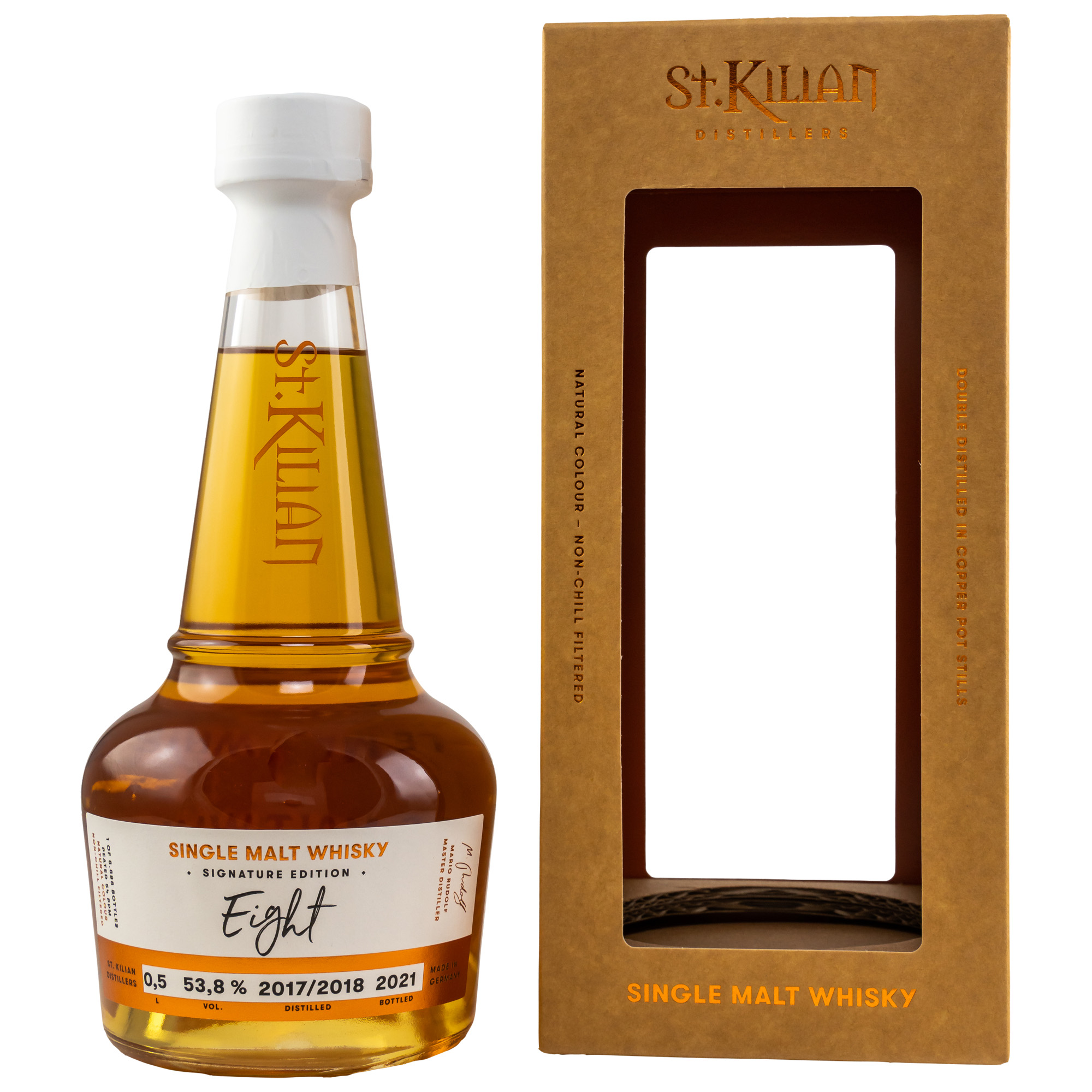 St. Kilian Signature Edition Eight 53,8% Alc.Vol. 0,5L Single Malt aus Deutschland