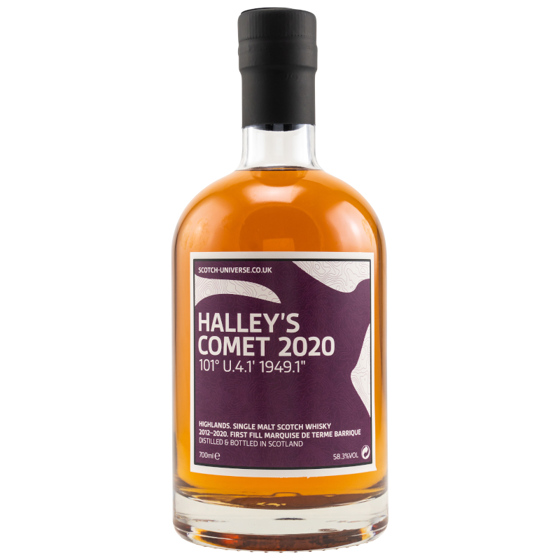 Halley's Comet 2020 8y 58,3% Vol. Alc 0,7l Scotch Universe