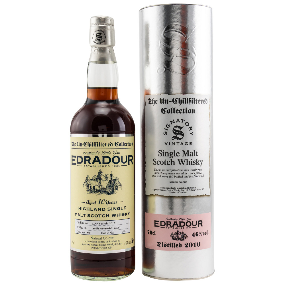 Edradour 2010/2020 Sig un-chill #50 46% 0,7l