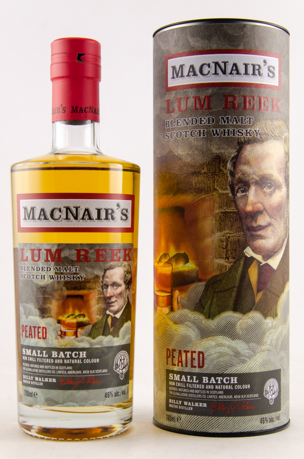 MacNairs Lum Reek blended Malt Scotch Whisky 46% Alc 0,7l