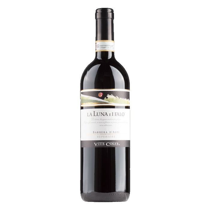 LaLunaEiFaloBarberaTerredavino La Luna e Falo Barbera d'Asti Superiore DOCG Piemonte Vite Colte Terre da Vino